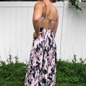 SOLD NEW Patterned Maxi Dress